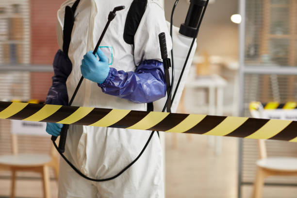 Professional Blood Cleanup technician working in Cedarville, NJ